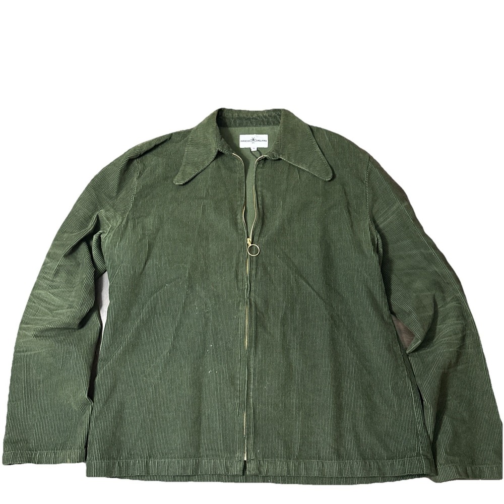 Madcap Elgland Corduroy Shacket Men's XL Rare Green